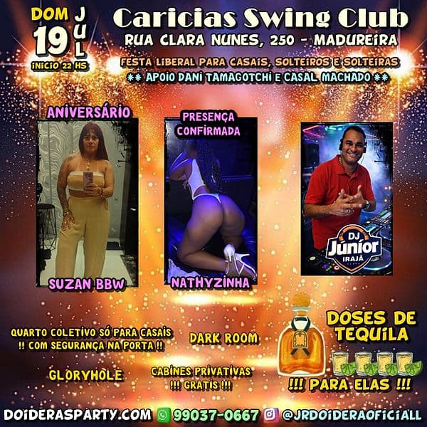 Festa Domingo no Carícias