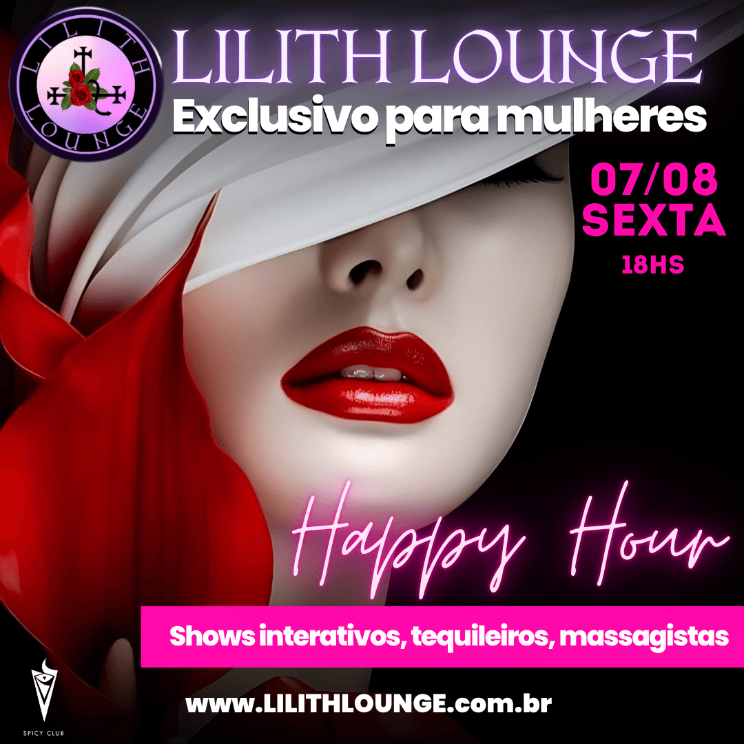 Happy Hour da Lilith Lounge | Só para Mulheres