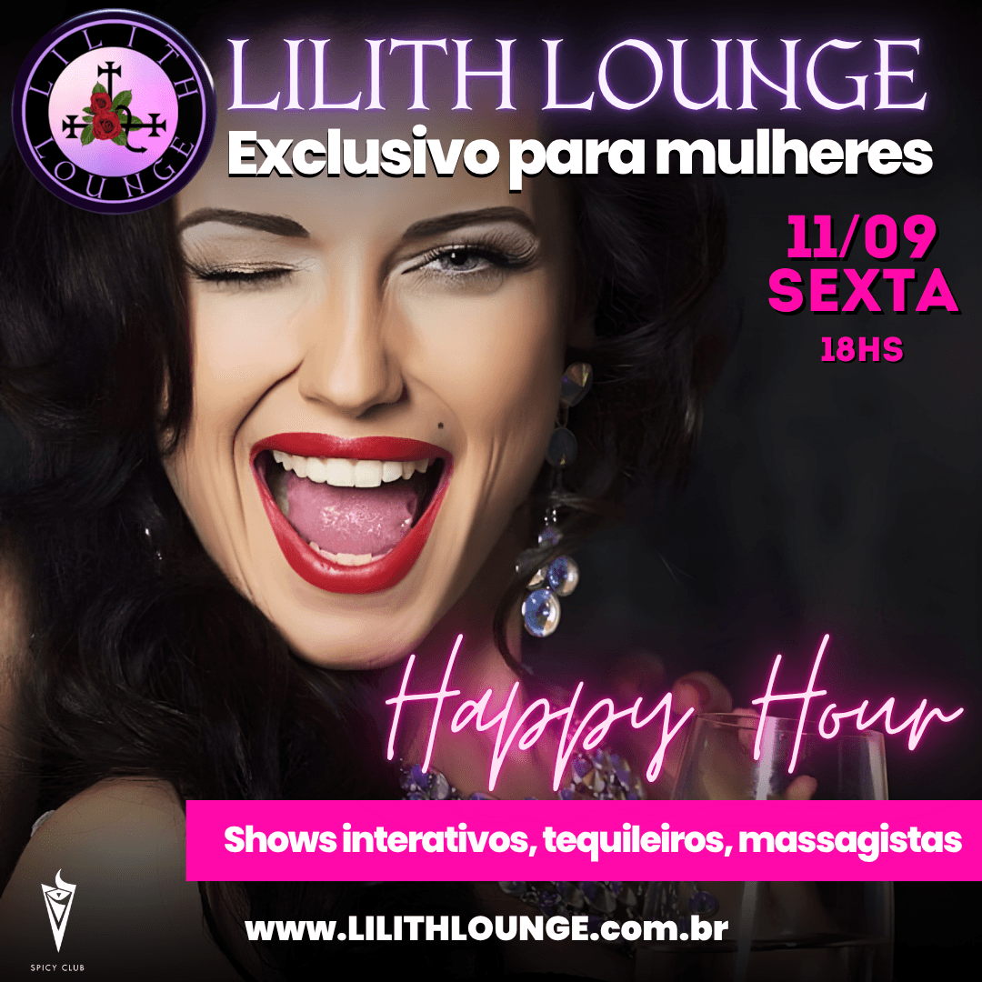 Happy Hour da Lilith Lounge | Só para Mulheres
