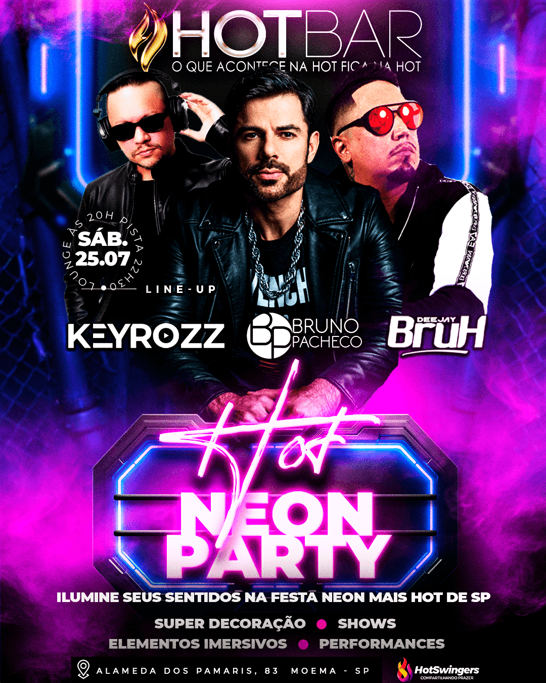 Sábado - Hot Neon Party